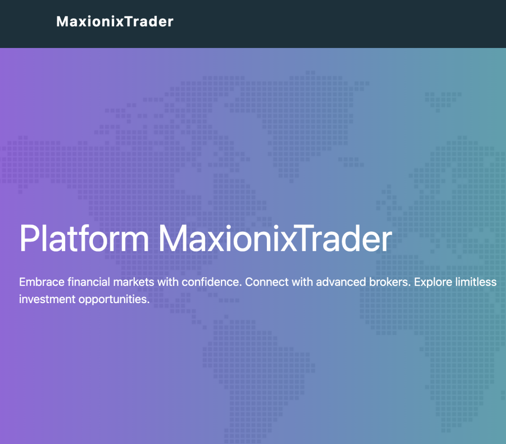 Maxionixtrader.net Scam Review